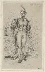 Homem de armas, 1833., 1833.
