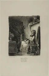 Marguerite na roda de fiar, de Fausto