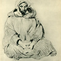 Orando em árabe, 1832, 1943.