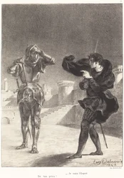 O Fantasma no Terraço (Ato I, Cena V)