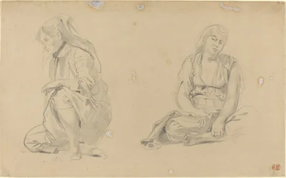 Mulheres de Argel, 1833.