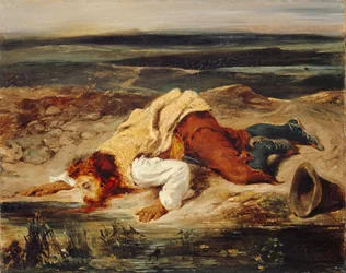 Brigão ferido, pastor romano, ca 1825.