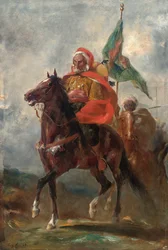 Um chefe orientalista a cavalo, 1863