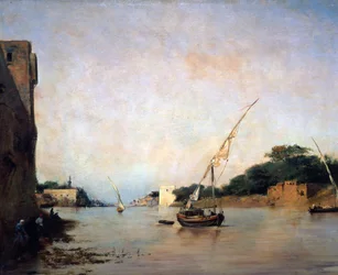 Vista do Nilo, século XIX