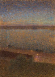 Uma noite em maio de 1895.