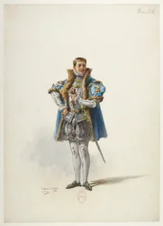 Btv1b84558104 01 - Saint-Saëns - Henrique VIII - Modelos de fatos - Lacoste - 1. O Duque de Norfolk