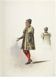 Btv1b84558104 12 - Saint-Saëns - Henrique VIII - Maquetas de trajes - Lacoste - 12º Traje