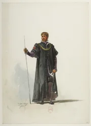 Btv1b84558104 30 - Saint-Saëns - Henrique VIII - Maquetas de fatos - Lacoste - 30th Costume