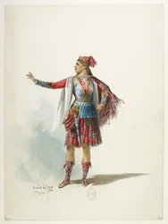 Btv1b84558104 44 - Saint-Saëns - Henrique VIII - Modelos de fatos - Lacoste - 44. Traje