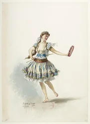 Btv1b84558104 53 - Saint-Saëns - Henrique VIII - Maquetas de fatos - Lacoste - 53. Traje
