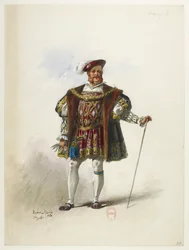 Btv1b84558104 59 - Saint-Saëns - Henrique VIII - Maquetas de trajes - Lacoste - 59. Henrique VIII