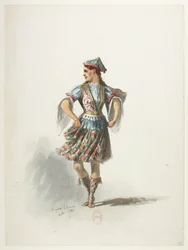 Btv1b84558104 67 - Saint-Saëns - Henrique VIII - Maquetas de trajes - Lacoste - 65º Traje