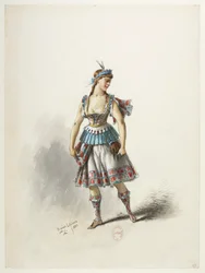 Btv1b84558104 71 - Saint-Saëns - Henrique VIII - Maquetas de fatos - Lacoste - 69. Traje