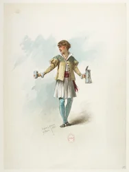 Btv1b84558104 79 - Saint-Saëns - Henrique VIII - Maquetas de fatos - Lacoste - 75. Traje