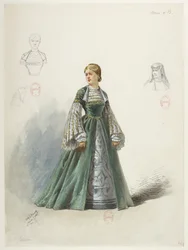 Btv1b84558104 80 - Saint-Saëns - Henrique VIII - Modelos de fatos - Lacoste - 76. Ana de Bolena