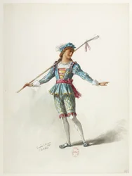 Btv1b84558104 83 - Saint-Saëns - Henrique VIII - Maquetas de trajes - Lacoste - 79º Traje