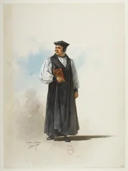 Saint-Saëns - Henrique VIII - Modelos de fantasias - Lacoste - 35. Traje