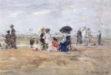 Trouville, cena de praia