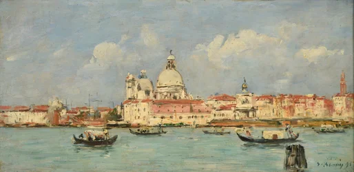 Veneza. Alfândega e Notre-Dame-de-la-Salute