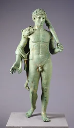 Hércules jovem (bronze dourado) (ver também 288280-83 e 307558-59)