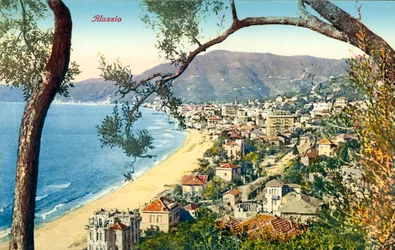Vista de Alassio (foto)