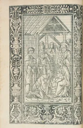 Ilustração do Decachordum Christian de Marcus Vigerius (1446-1516), Fano