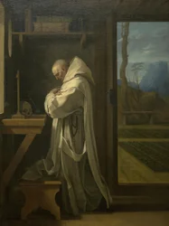 São Bruno em oração