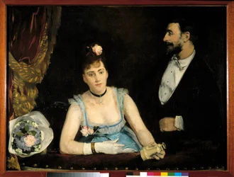 Uma pousada italiana. Pintura de Eva Gonzales (1849 - 1883)
