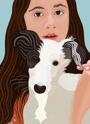 Minnie e Ava (arte digital)