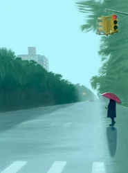 Ocean Parkway, 2025 (arte digital)