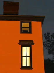 Orange Building, Brooklyn (arte digital)
