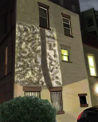Prospect Park West e Seventh Street, 2017 (desenhado à mão num iPad com um lápis Apple)