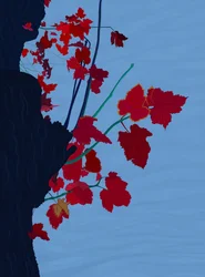 Red Maple, outubro, 2025 (arte digital)