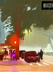 Tempestade de verão, 2025 (arte digital)