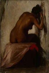 Figura feminina sentada, c.1898 [LDUCS-5186]