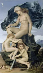 O sono e a morte, os filhos da noite, 1883