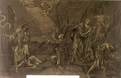 O vale das sombras, c. 1899