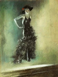 Palco - O vestido preto