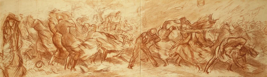 Windswept Street, Nova Iorque, c.1907 (óleo sobre tela)