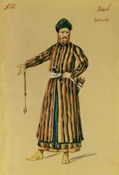 Figurinos para a ópera Príncipe Igor de A. Borodin, 1890