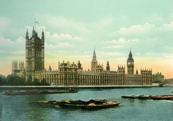 As Casas do Parlamento, c1900s.