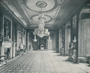 A sala do trono, Castelo de Windsor, c1899, 1901