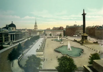 Trafalgar Square, c1900s.