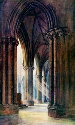 Interior da Catedral de Lincoln, 1924-1926