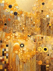 Fundo dourado abstrato vertical, impressões de belas artes