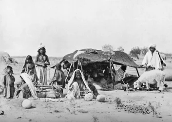Um acampamento de verão no Baluchistão, 1902
