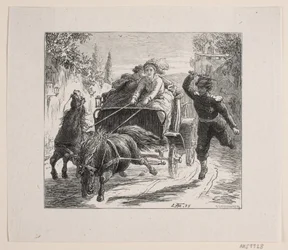 Ilustração para Bjørnstjerne Bjørnson "Um esboço da Itália"