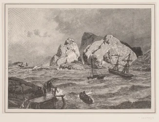 Porto de emergência na costa norueguesa