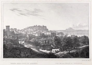 Vista da cidade de Pozzuoli