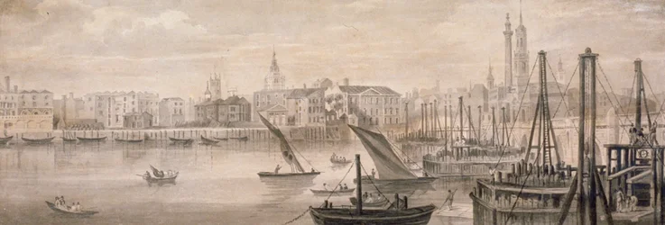 Ponte Velha de Londres, 1826.